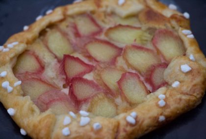 Rabarbergalette