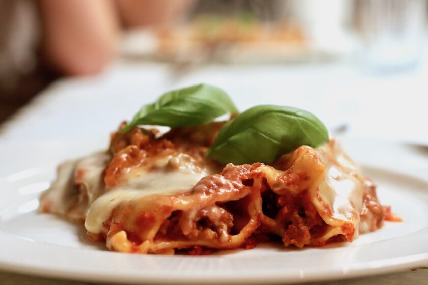 Cannelloni med kødsauce udvalgt Bagvrk.dk
