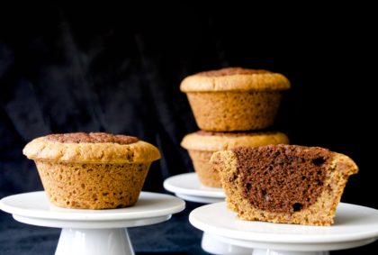 Chocolate chip cookie cupcakes
