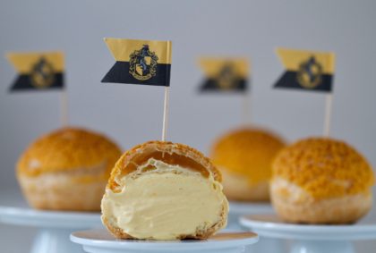 Hufflepuff choux au craquelin