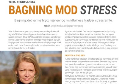 Bagning mod stress, fra Magasinet Sundhed