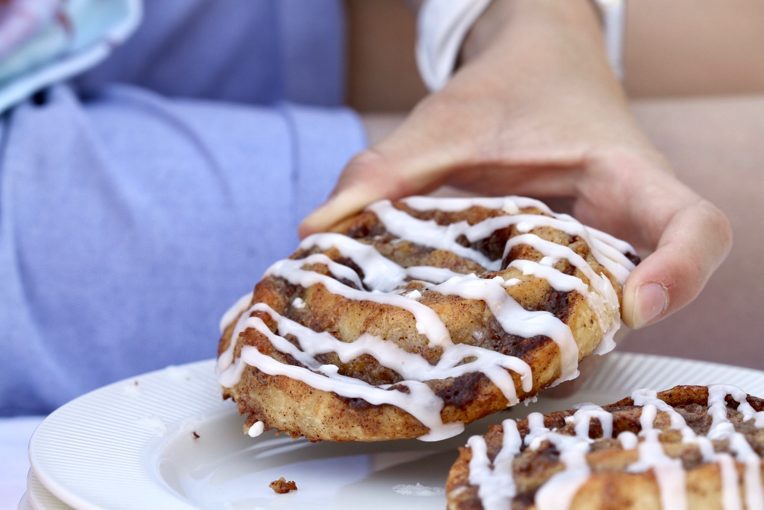 Sourdough cinnamon rolls. A classic recipe from Bagvrk.dk.