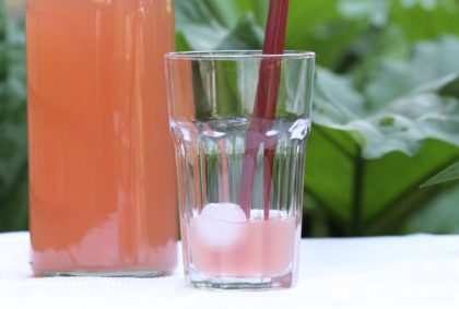 Rabarbersaft. En supernem opskrift fra Bagvrk.dk.