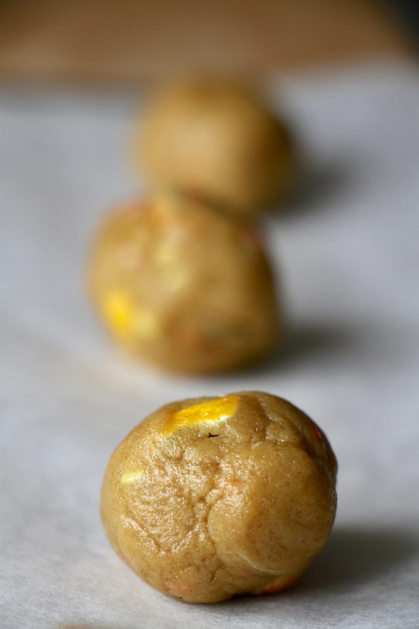 Carletti Konfetti Mix cookies. En supernem opskrift fra Bagvrk.dk.