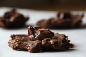 Nutellacookies - de allerbedste, du har smagt! Fra Bagvrk.dk.