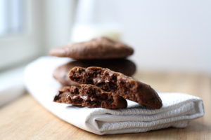 Nutellacookies - de allerbedste, du har smagt! Fra Bagvrk.dk.
