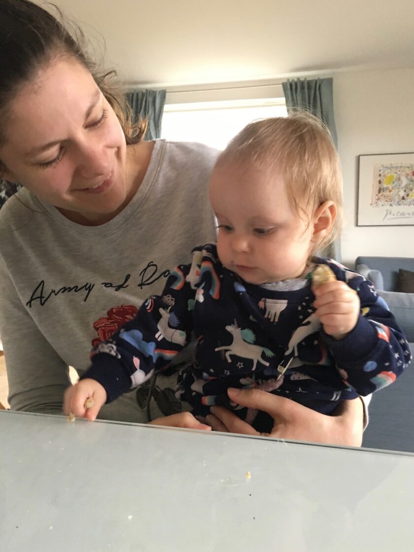 Nicoline og Ellie