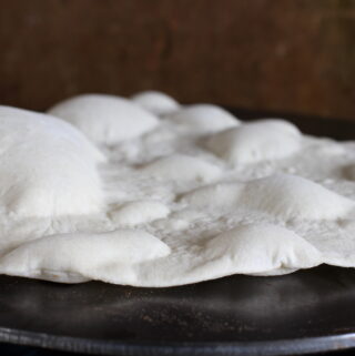Store bobler i hvedetortillas - Bagvrk.dk