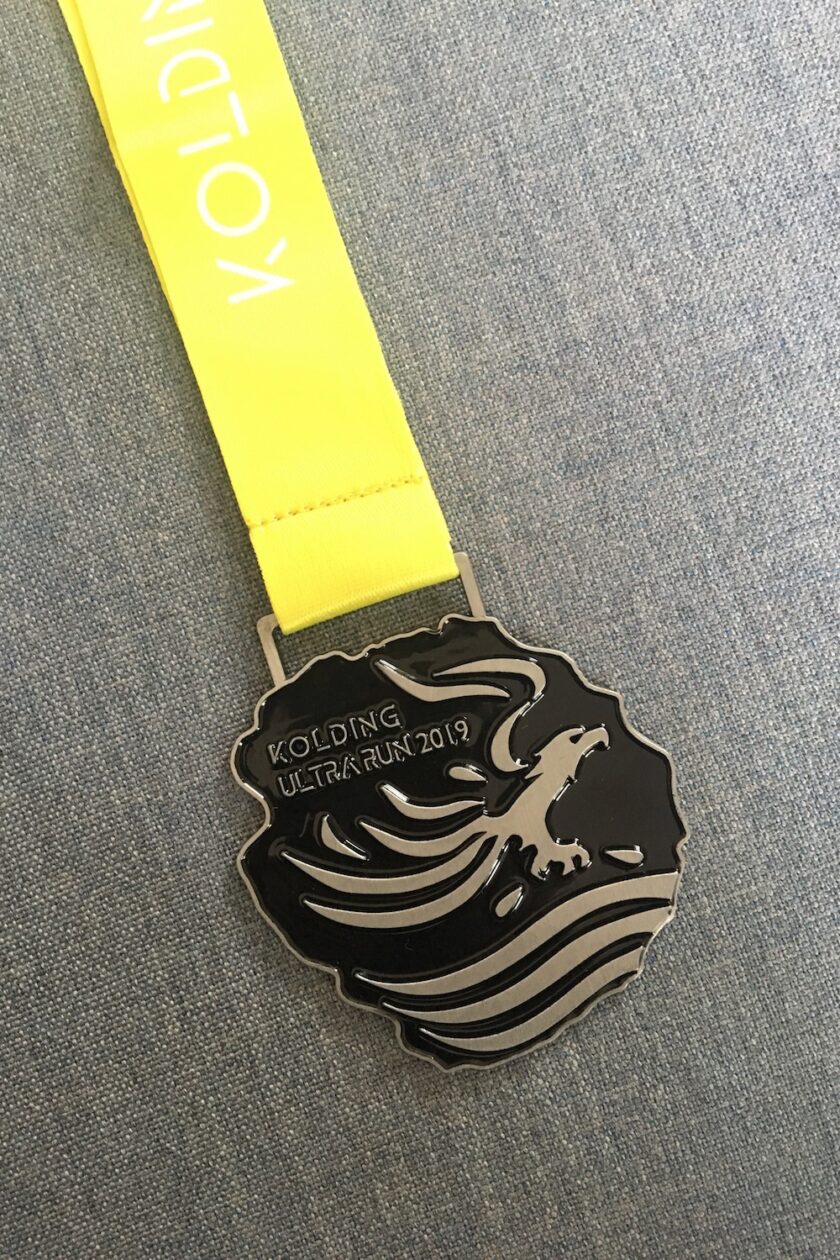 Medalje fra Kolding Ultra Run 2019 - Bagvrk.dk