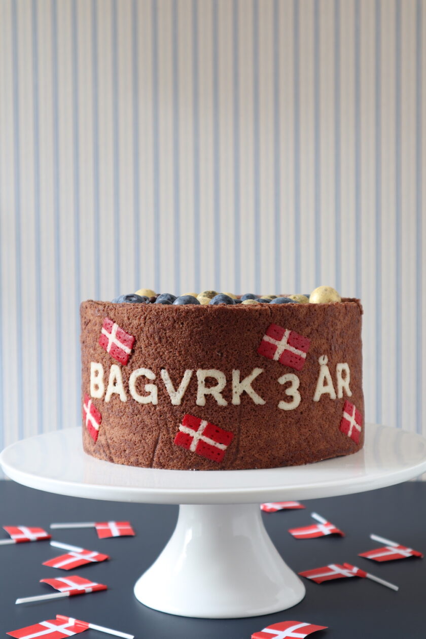 Death by chocolate på højformat - en fødselsdagskage fra Bagvrk.dk