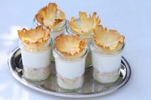 Pina colada dessert - en lækkker opskrift fra Bagvrk.dk