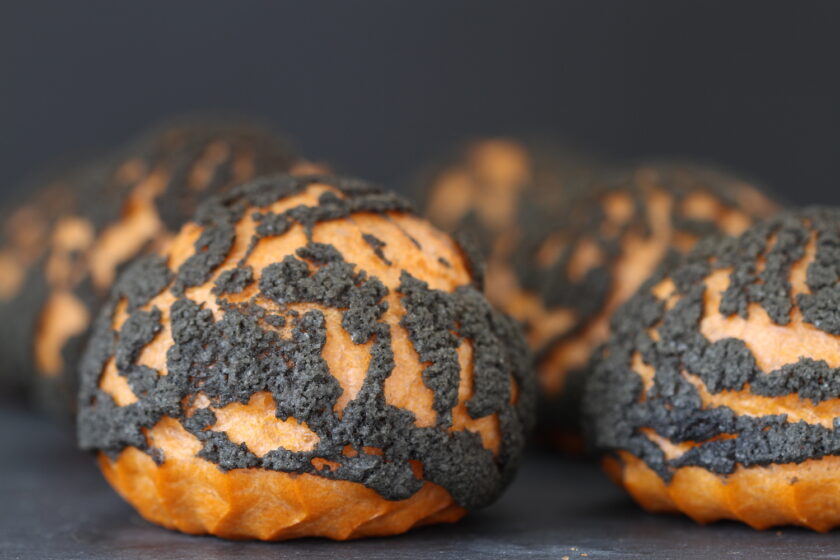 Halloween vandbakkelse choux au craquelin Bagvrk.dk