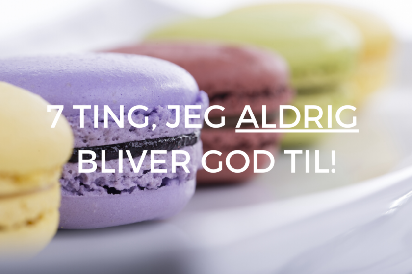 Macarons. En af de 7 ting, jeg aldrig bliver god til. Bagvrk.dk