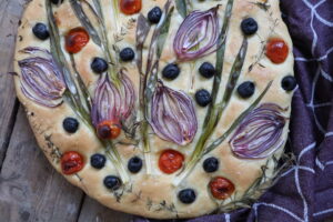 Blomsterfocaccia udvalgt billede focaccia lavformat Bagvrk.dk