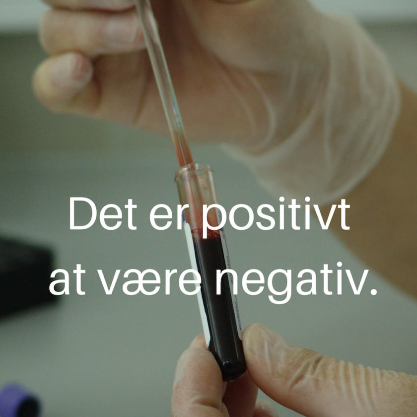 Det er positivt at være negativ. I hvert fald, når man bliver testet for Corona.