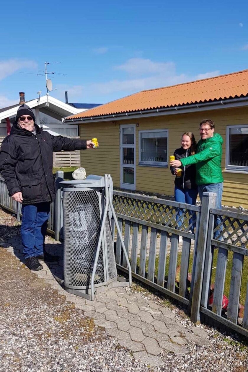 Karantænedagbog 12:14 stakitøl ved sommerhuset Bagvrk.dk
