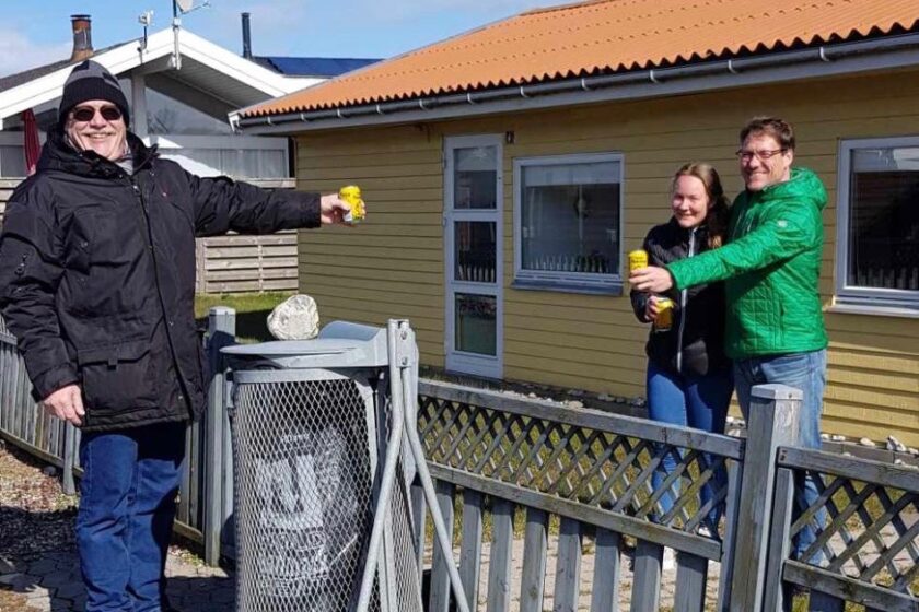Karantænedagbog 12:14 stakitøl ved sommerhuset Bagvrk.dk