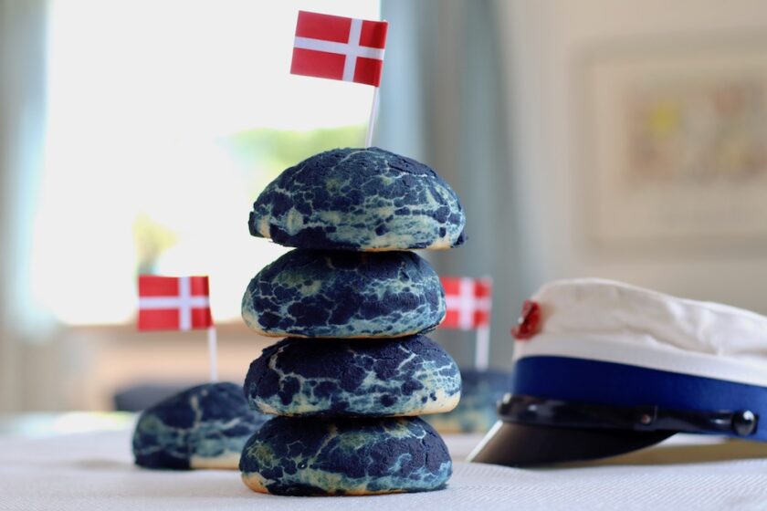 Blå burgerboller blå studenterhue Bagvrk.dk