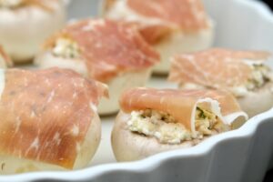 Fyldte champignons tapas Bagvrk.dk
