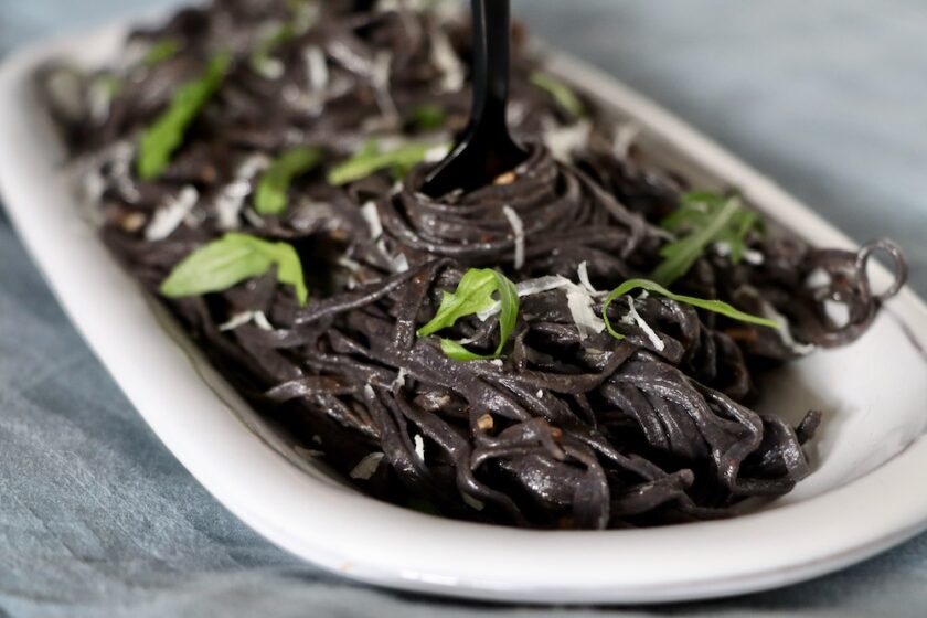 Halloweenpasta heksehårspasta Bagvrk.dk