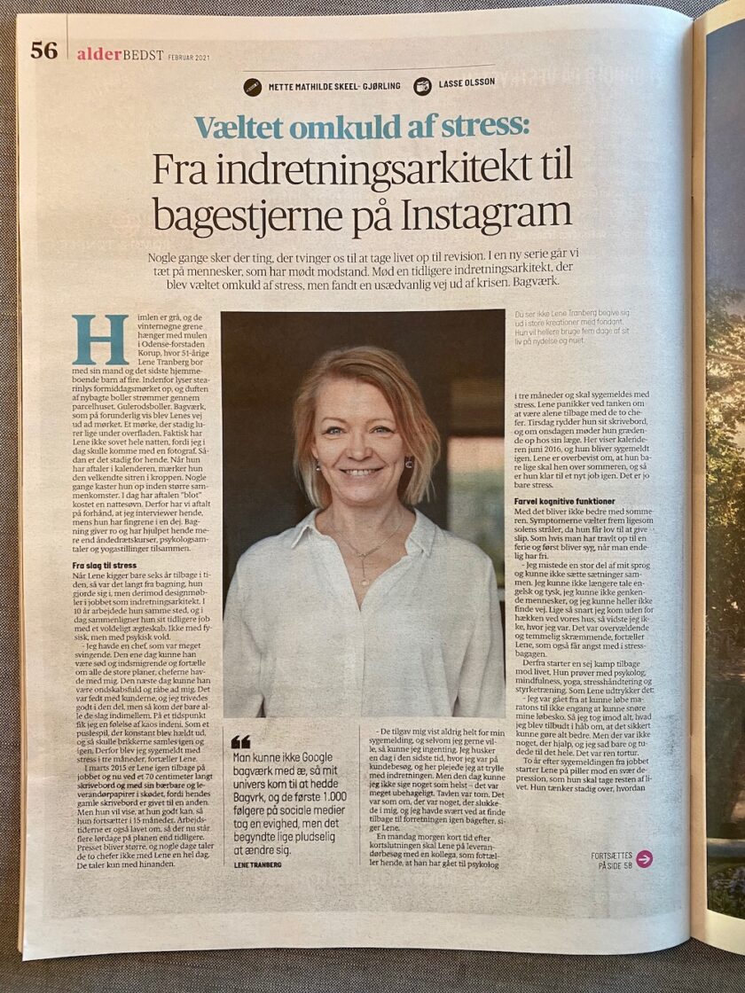 Når livet tager en drejning. Fra indretningsarkitekt til bagestjerne på Instagram.
